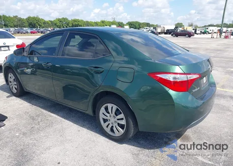 2016 Toyota Corolla Le Plus from USA, damaged, VIN 2T1BURHE4GC699103